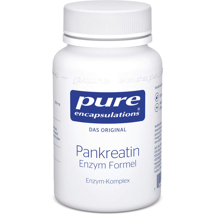 pure encapsulations Pankreatin Enzym Formel Kapseln, 60 St. Kapseln