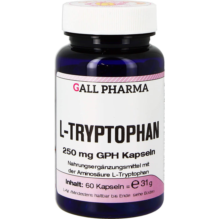 GALL PHARMA L-Tryptophan 250 mg GPH Kapseln, 60 pcs. Capsules