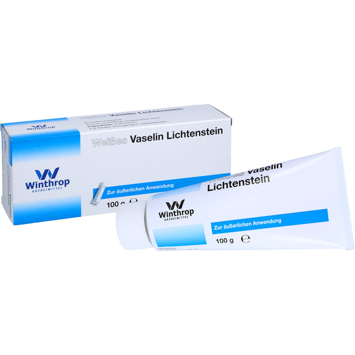 Winthrop weißes Vaselin Lichtenstein Salbe, 100 g Salbe