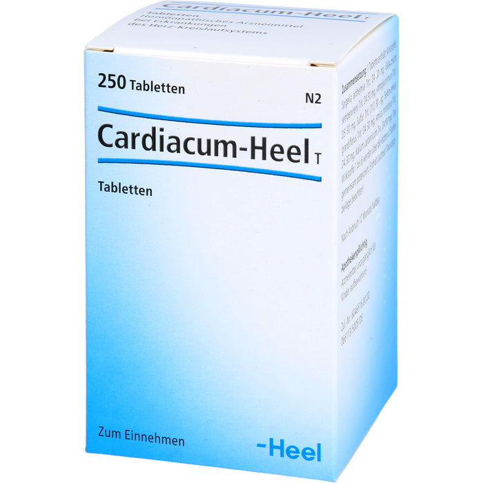 Cardiacum Heel T Tabl., 250 St. Tabletten