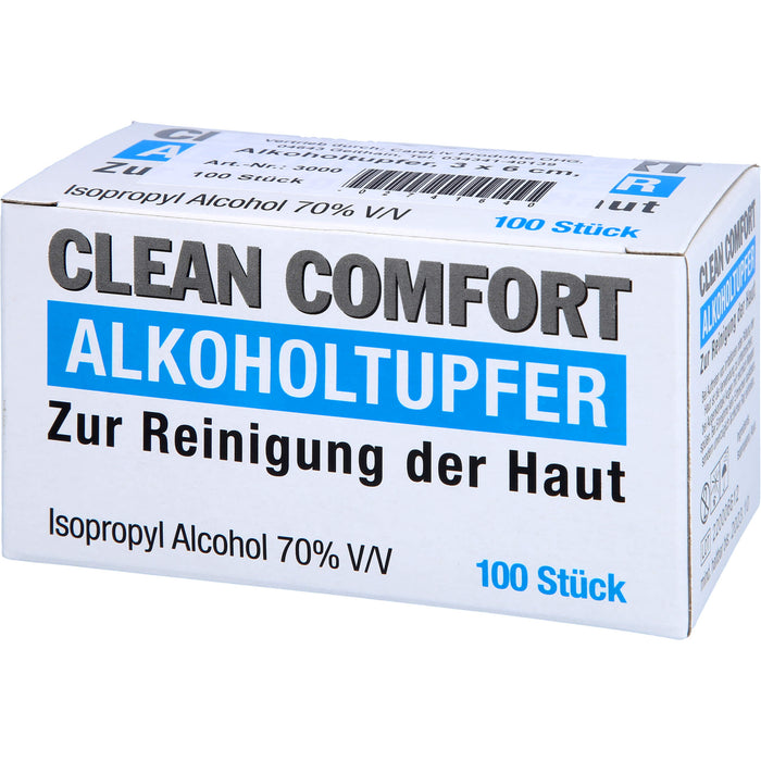 Alkoholtupfer 3x6cm steril, 100 St TUP