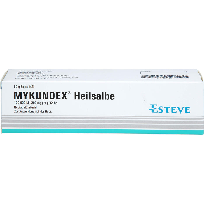 MYKUNDEX Heilsalbe gegen Hefepilzerkrankungen der Haut, 50 g Salbe