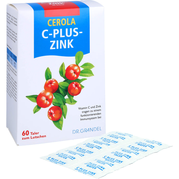 CEROLA C-Plus-Zink Taler, 60 pc Tablettes