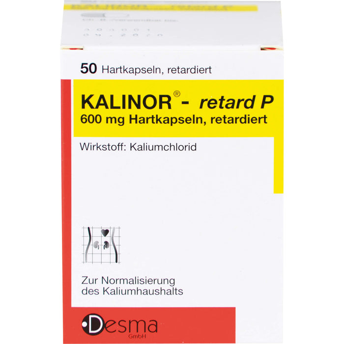 KALINOR retard P Hartkapseln, 50 pcs. Capsules