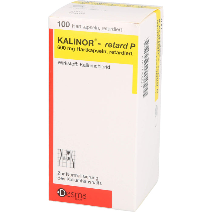 KALINOR-retard P 600 mg Hartkapseln, 100 St. Kapseln