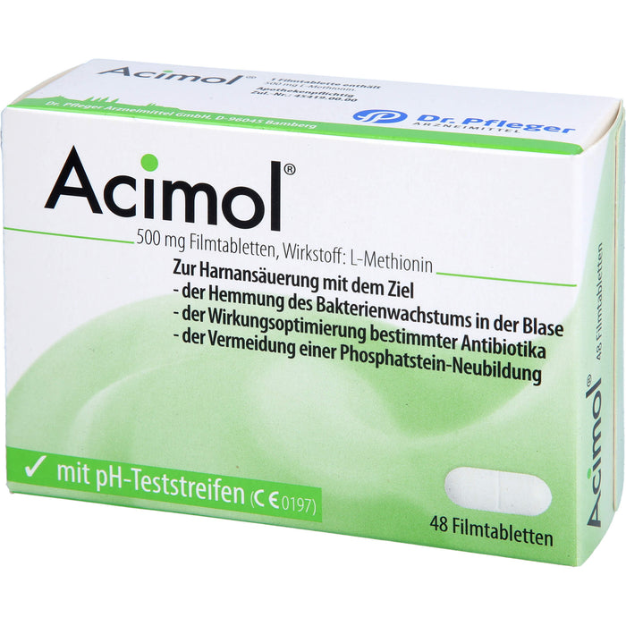 Acimol Filmtabletten zur Harnansäuerung, 48 St. Tabletten