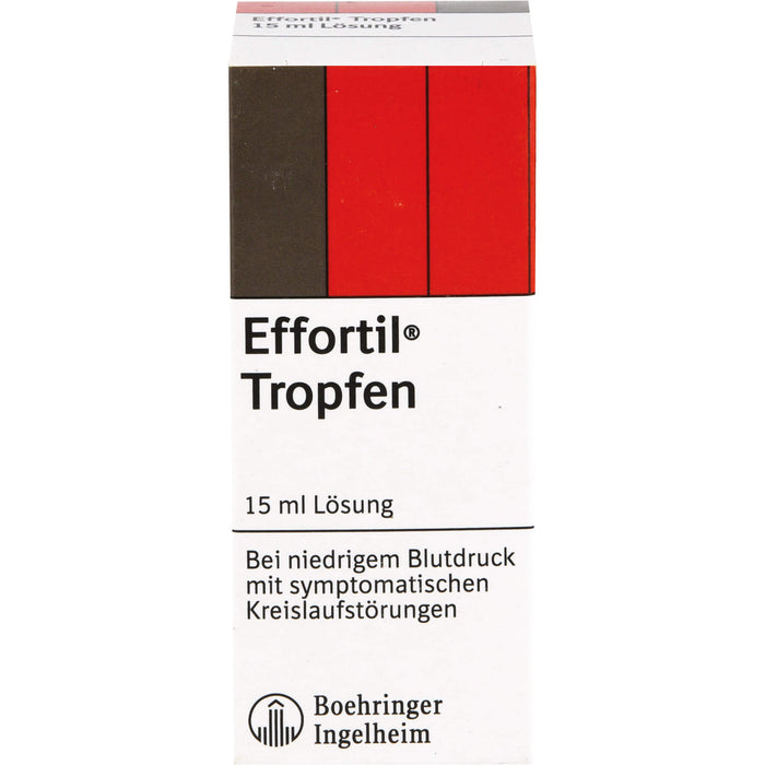 Effortil Tropfen 7,5 mg/ml, 15 ml Solution