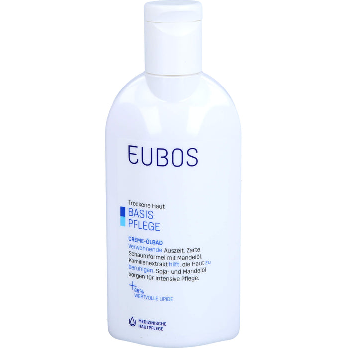 EUBOS CREME OELBAD, 200 ml BAD