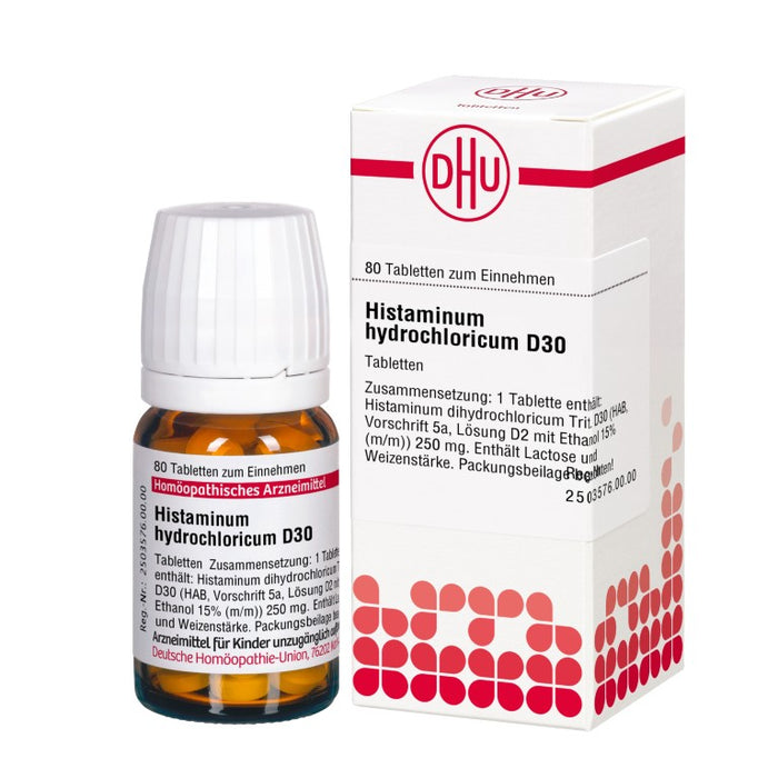 DHU Histaminum hydrochloricum D30 Tabletten, 80 pc Tablettes