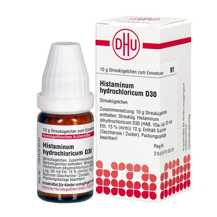 DHU Histaminum hydrochloricum D30 Streukügelchen, 10 g Globules