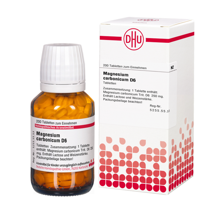 DHU Magnesium carbonicum D6 Tabletten, 200 St. Tabletten