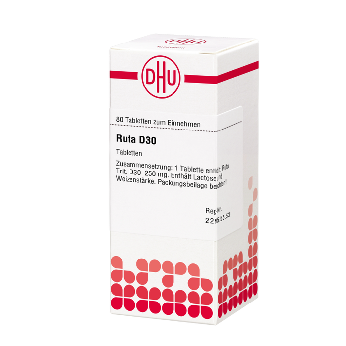 DHU Ruta D30 Tabletten, 80 pcs. Tablets