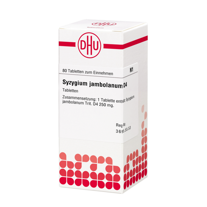 Syzygium jambolanum D4 DHU Tabletten, 80 St. Tabletten