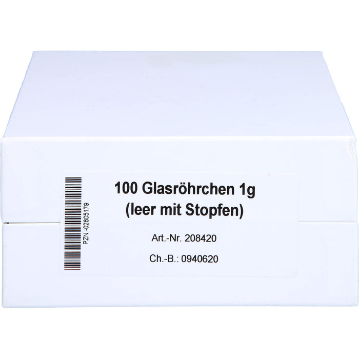 Glasröhrchen für Taschenapotheken, 100 St. Zubehör