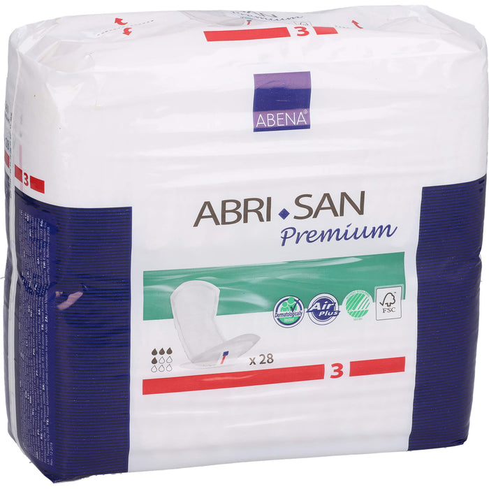 ABRI-SAN Mini Air Plus Nr.3 Premium Einlagen, 28 pc Dépôts