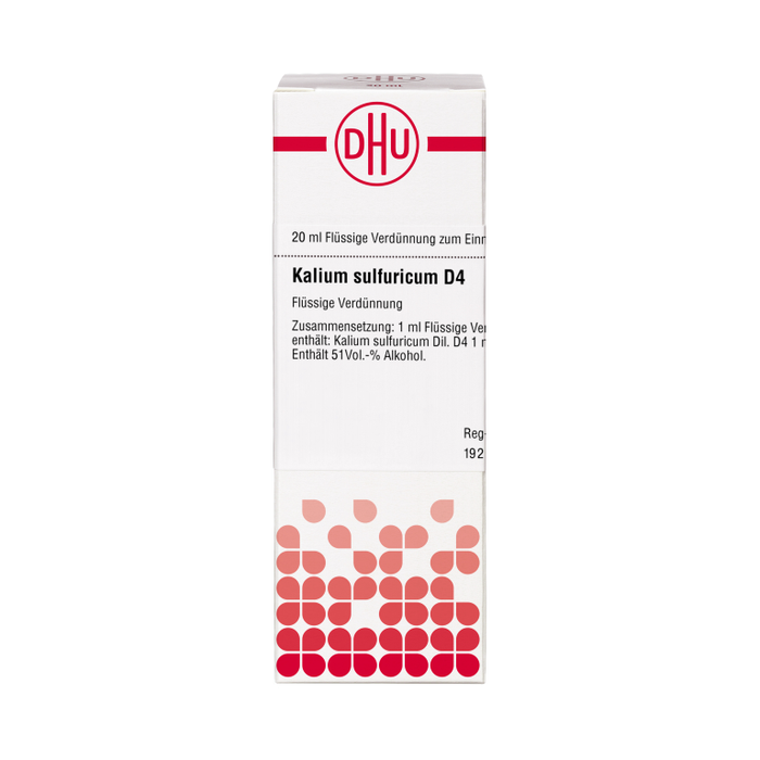 DHU Kalium sulfuricum D4 Dilution, 20 ml Lösung