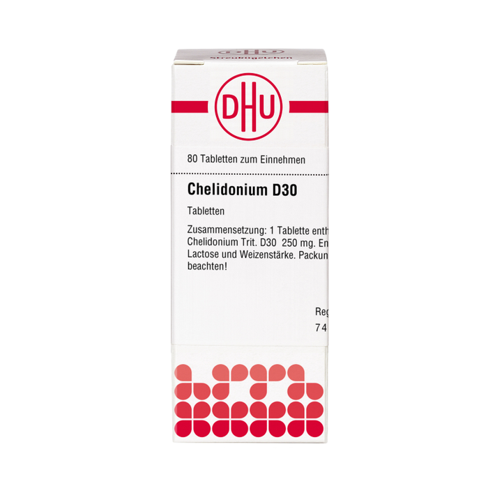 DHU Chelidonium D30 Tabletten, 80 St. Tabletten