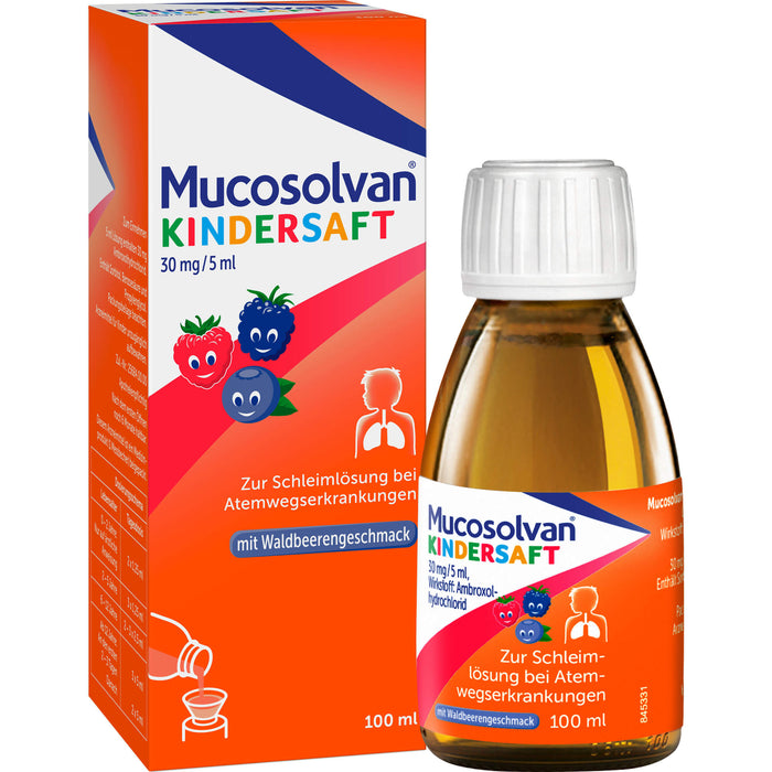 Mucosolvan Kindersaft, 100 ml Solution