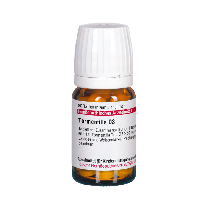 DHU Tormentilla D3 Tabletten, 80 St. Tabletten