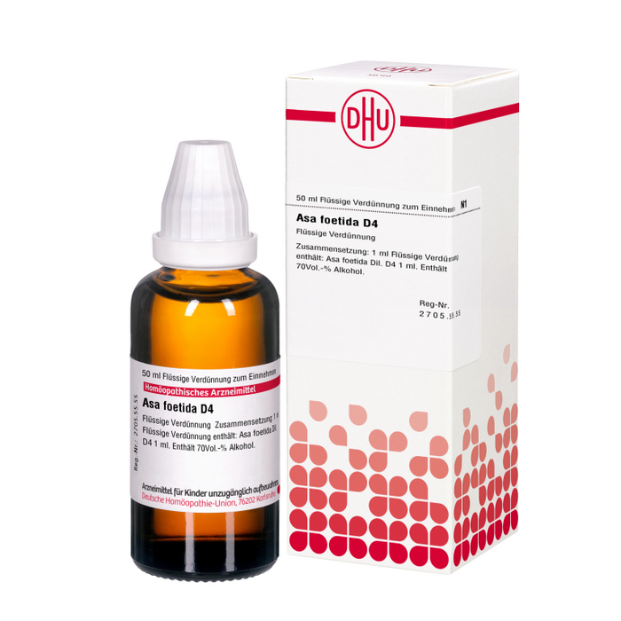 Asa foetida D4 DHU Dilution, 50 ml Lösung