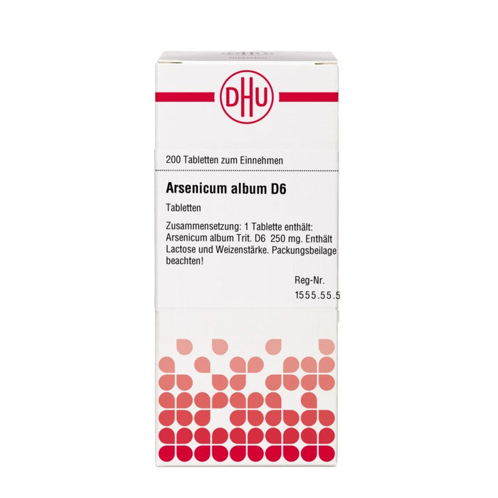 DHU Arsenicum album D6 Tabletten, 200 St. Tabletten