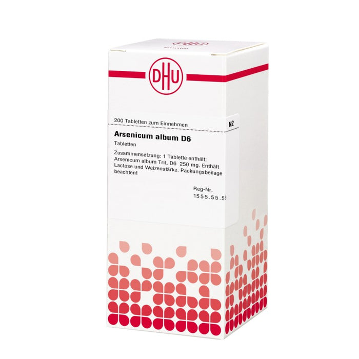 DHU Arsenicum album D6 Tabletten, 200 St. Tabletten