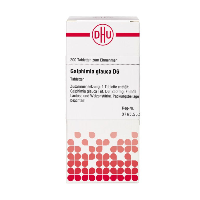 DHU Galphimia glauca D 6 Tabletten, 200 St. Tabletten