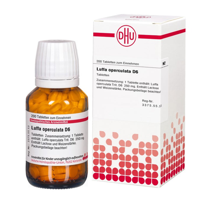 DHU Luffa operculata D6 Tabletten, 200 St. Tabletten