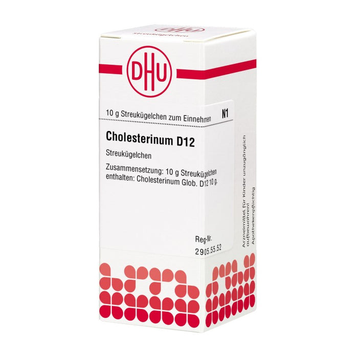 DHU Cholesterinum D12 Streukügelchen, 10 g Globules