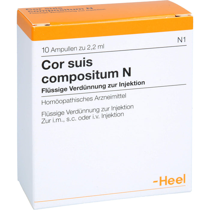 Heel Cor suis compositum N Ampullen, 10 pcs. Ampoules