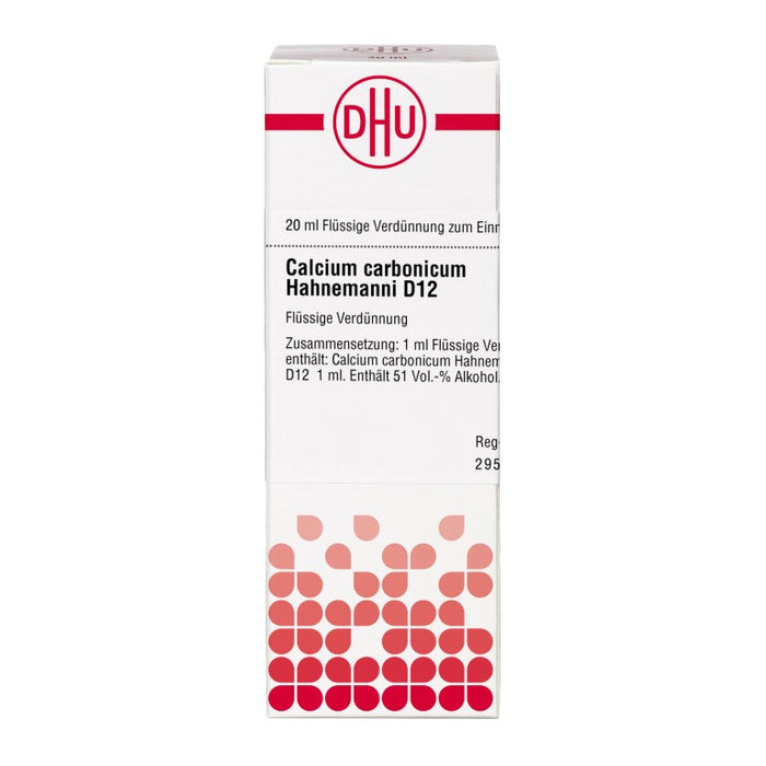 DHU Calcium carbonicum Hahnemanni D12 Dilution, 20 ml Lösung