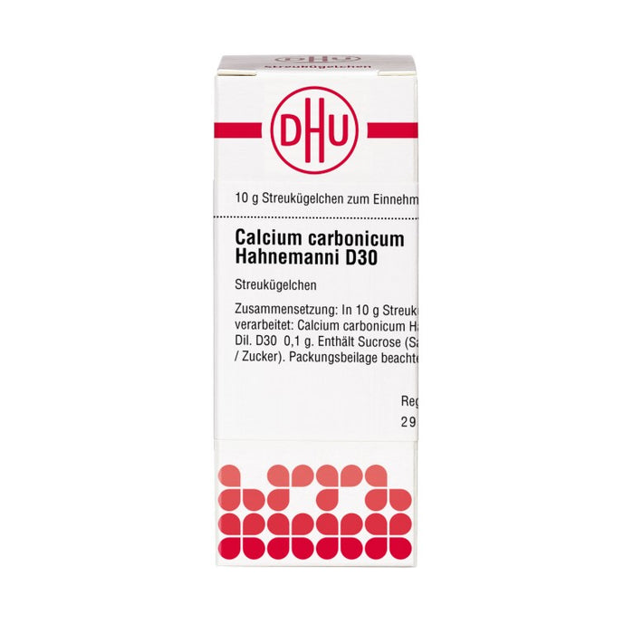 DHU Calcium carbonicum Hahnemanni D30 Streukügelchen, 10 g Globuli