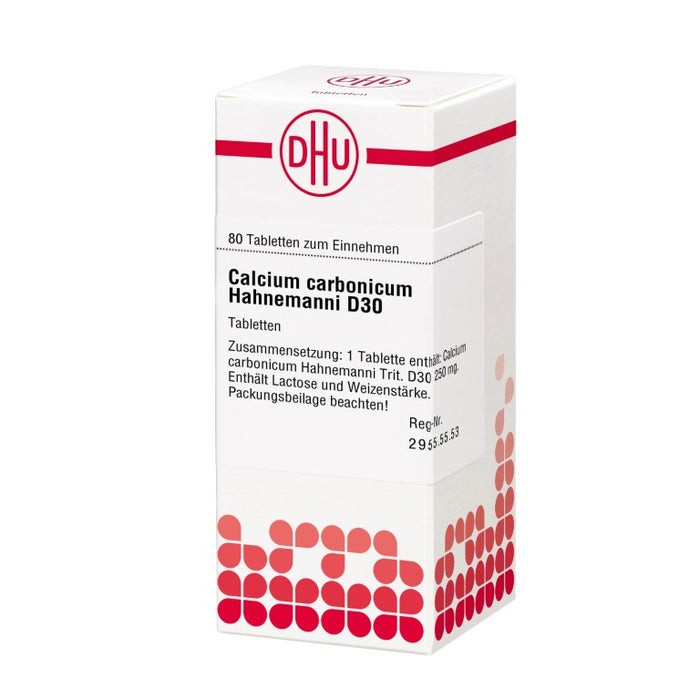 DHU Calcium carbonicum Hahnemanni D30 Tabletten, 80 St. Tabletten