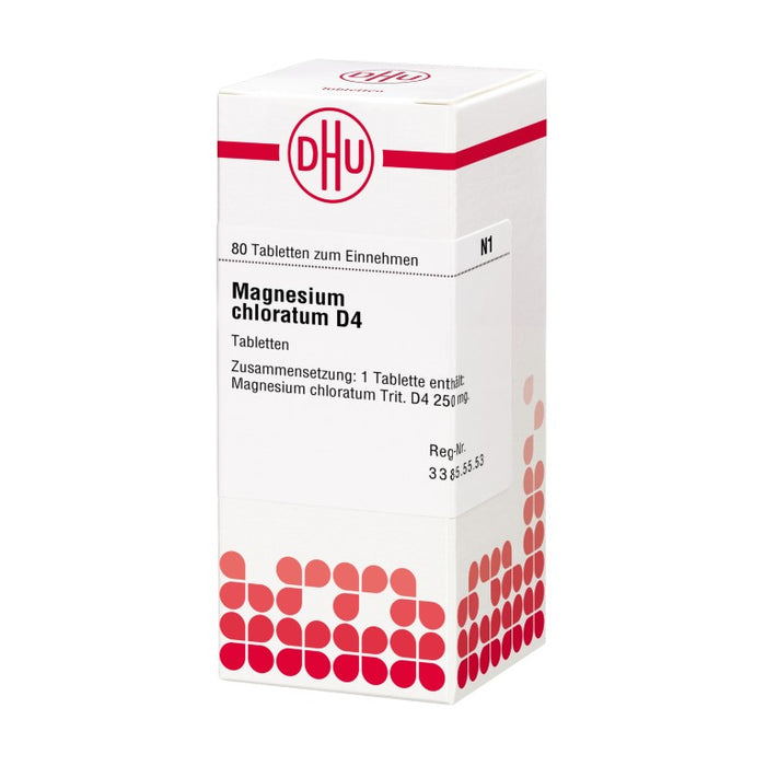 Magnesium chloratum D4 DHU Tabletten, 80 St. Tabletten