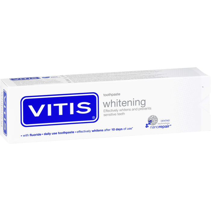 VITIS whitening Zahnpasta, 100 ml ZPA