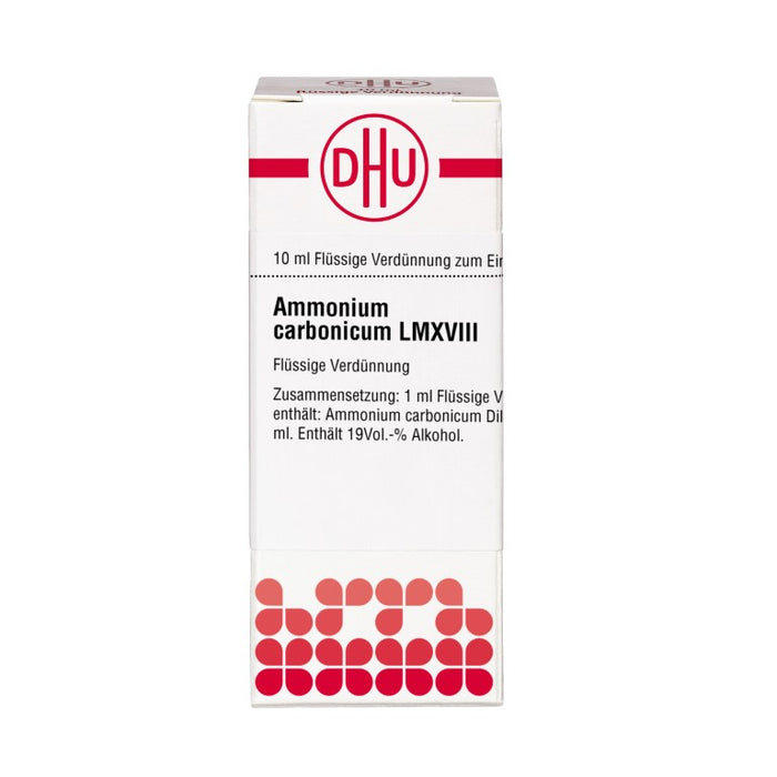 Ammonium carbonicum LM XVIII DHU Dilution, 10 ml Lösung