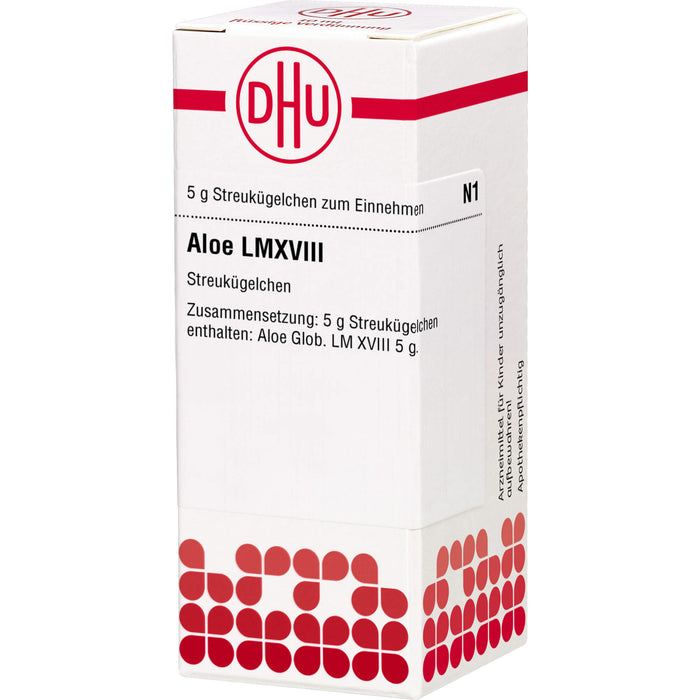 DHU Aloe LM XVIII Streukügelchen, 5 g Globules