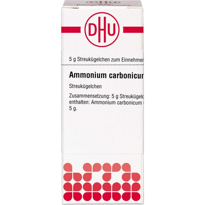 DHU Ammonium carbonicum LM XVIII Streukügelchen, 5 g Globules