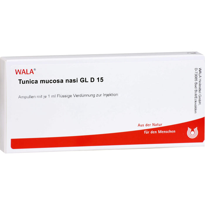 Tunica Mucosa Nasi Gl D15 Wala Ampullen, 10X1 ml AMP