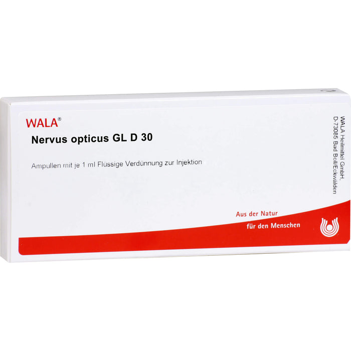 Nervus Opticus Gl D30 Wala Ampullen, 10X1 ml AMP