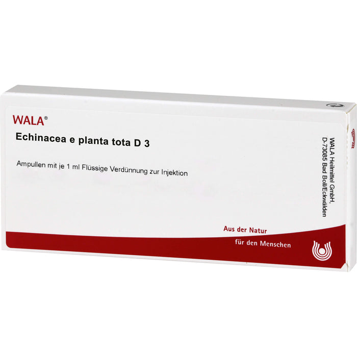 Echinacea e planta tota D3 Wala Ampullen, 10X1 ml AMP