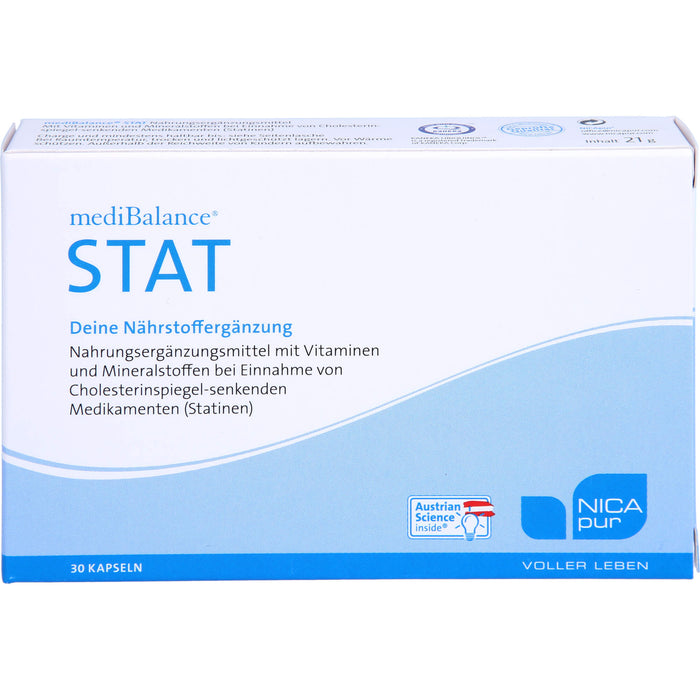 NICApur mediBalance stat Kapseln, 30 pc Capsules