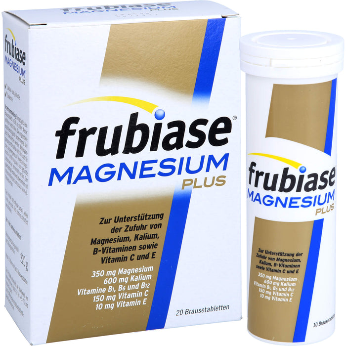 frubiase Magnesium plus Brausetabletten, 20 pcs. Tablets