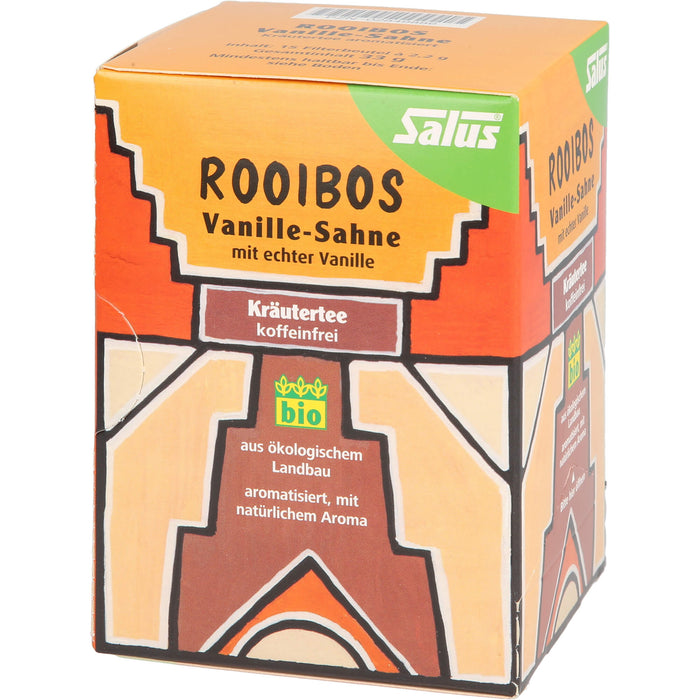 Rooibos Vanille-Sahne Kräutertee bio Salus, 15 St FBE