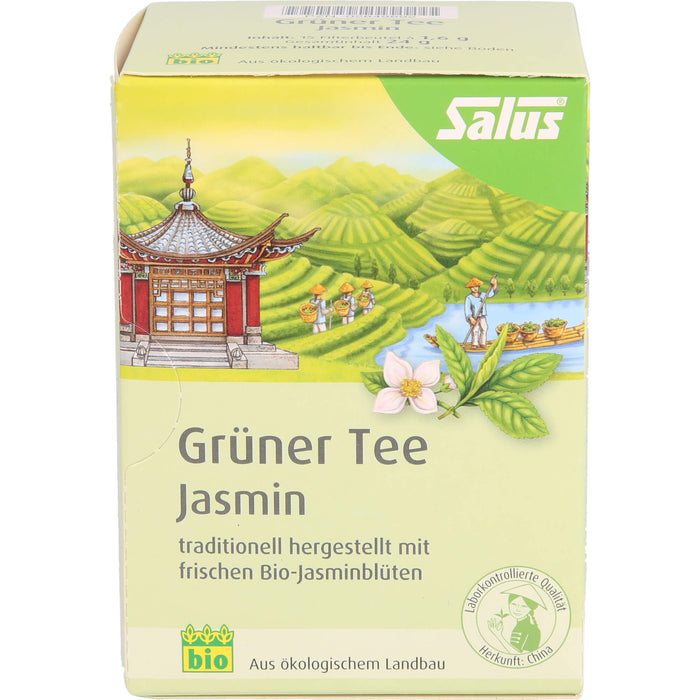 Grüner Tee Jasmin bio Salus, 15 St FBE