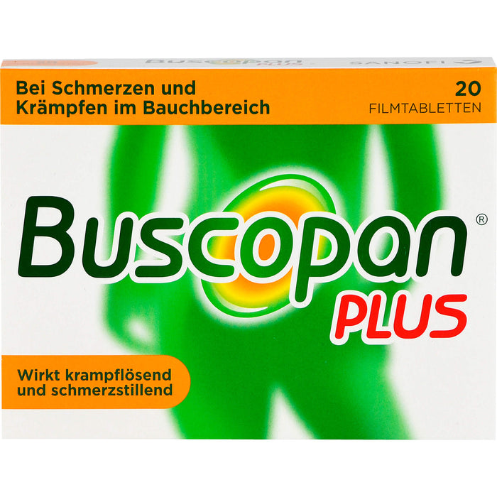 Buscopan plus Tabletten Reimport EMRAmed, 20 pcs. Tablets