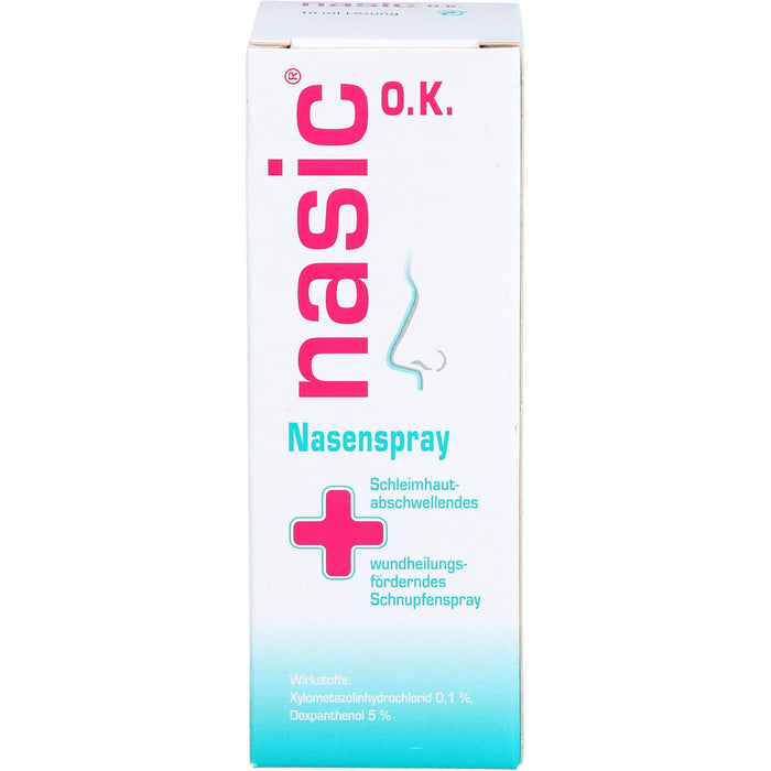 Nasic O.K. Nasenspray, 10 ml Solution