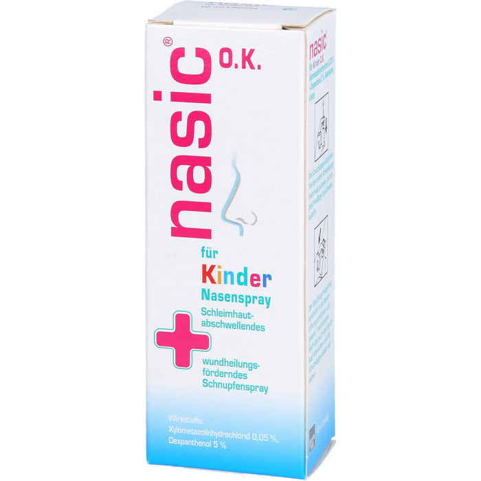 Nasic O.K. für Kinder Nasenspray, 10 ml Solution