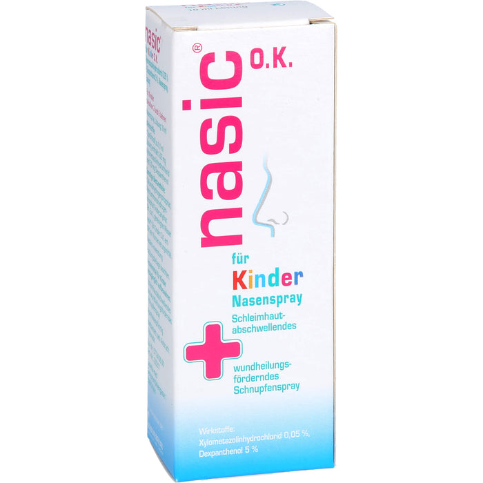 Nasic O.K. für Kinder Nasenspray, 10 ml Solution