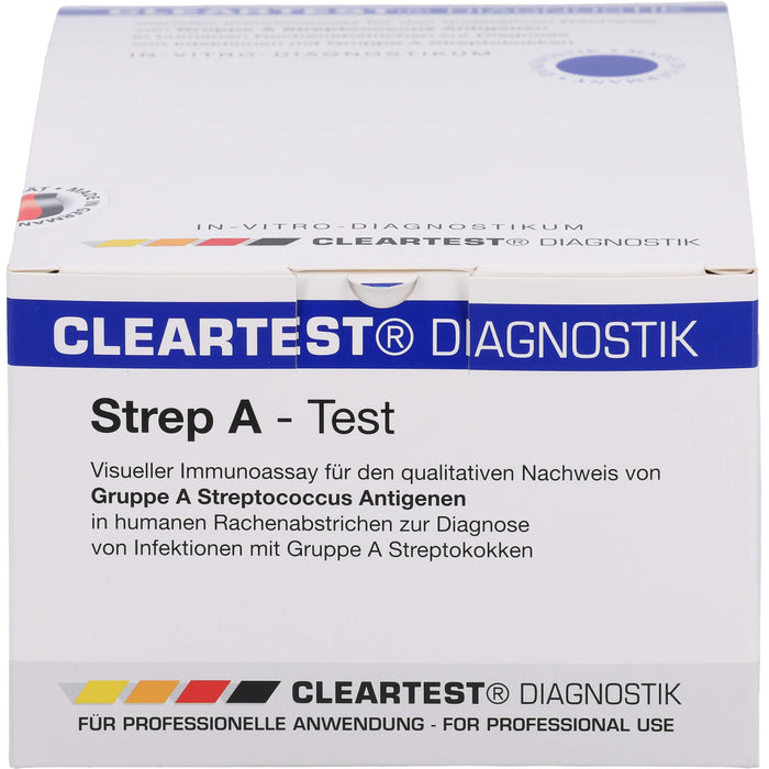 Cleartest Diagnostic Strep-A Test, 20 St. Test